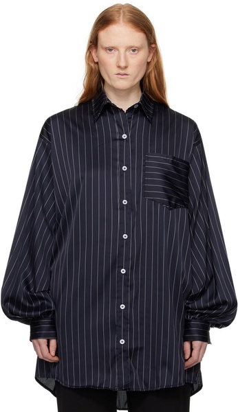 Navy Oversized Shirt