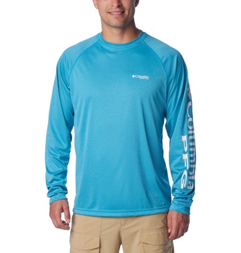 Columbia Men's Terminal Tackle PFG Triangle Long Sleeve Shirt