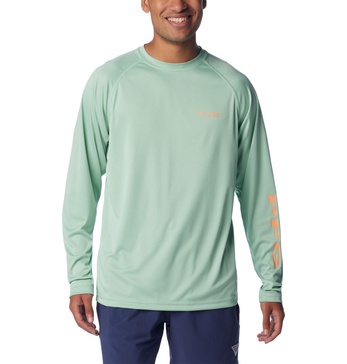 Columbia Men's Terminal Tackle PFG Triangle Long Sleeve Shirt