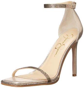 Jessica Simpson Womens Ostey Satin Bling Pumps