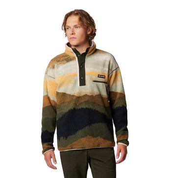 Columbia Men's Helvetia Ii Printed Half Snap Fleece