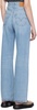 Blue Ribcage Wide Leg Jeans