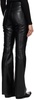 Black Lilah Leather Pants