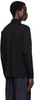 Black Pima Cotton Turtleneck