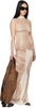 Beige Seamless Maxi Dress