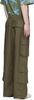 Khaki Utility Cargo Pants