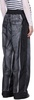 Black 'The Trompe-L'oeil' Trousers