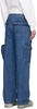 Blue '94 Baggy Denim Cargo Pants