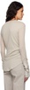 Beige Vero Long Sleeve T-Shirt