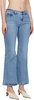 Blue Middy Ankle Flare Jeans