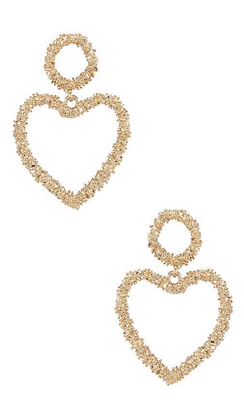 Heart Drop Earrings