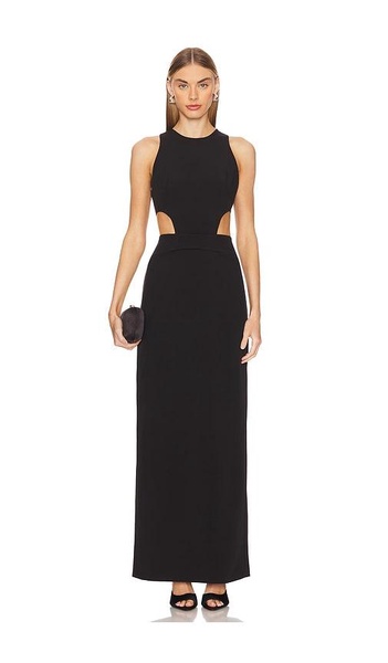 Naomi Halter Cut Out Gown