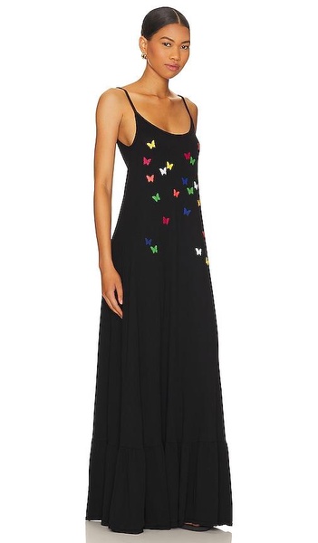 Beatrix Mini Butterflies Maxi Dress