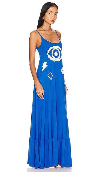 Beatrix Painted Evil Eye Dress