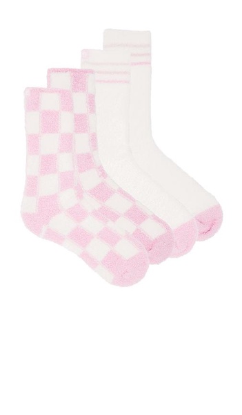 CozyChic Barbie 2 Pair Sock Set