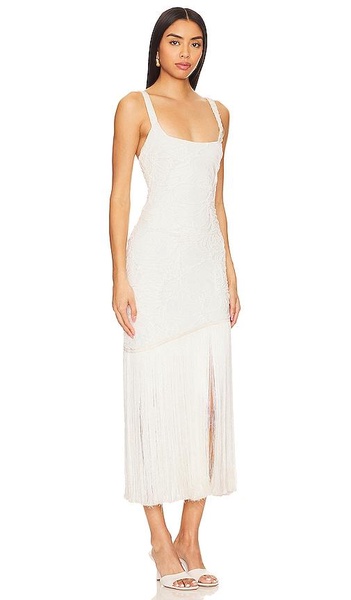 Fringe Midi Dress