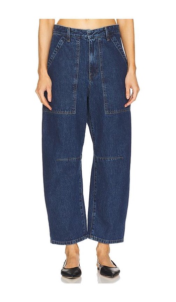 Rigid Denim Utility Pant