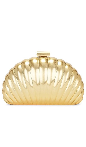 Monet Shell Clutch