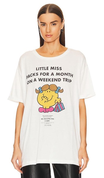 CAMISETA TAMAÑO GRANDE LITTLE MISS WEEKEND TRIP