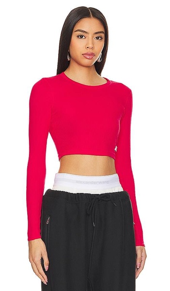 Cropped Crewneck Tee