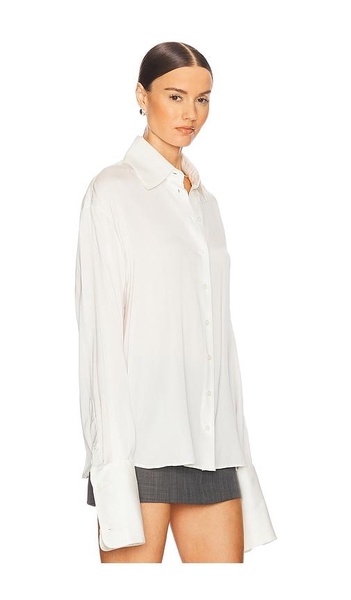 The Relaxed Silk Shirt