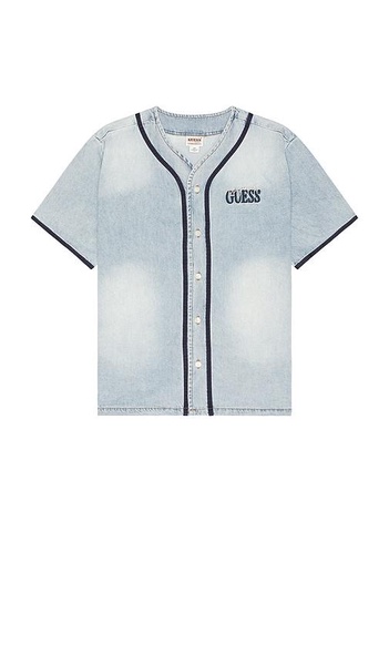 Denim Baseball Shirt