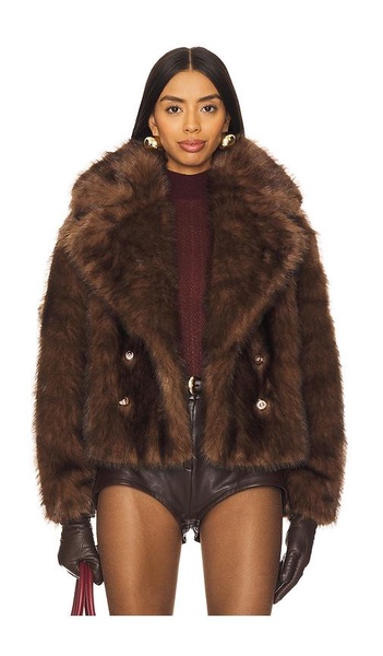 THE CORNELIA FAUX FUR COAT