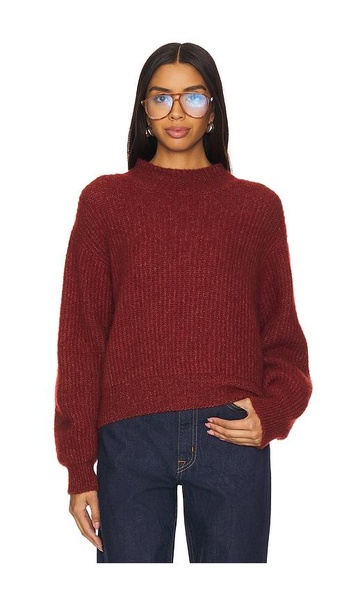 East Mock Neck Pullover