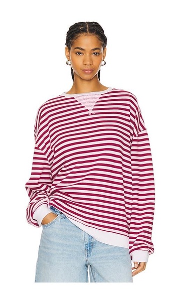 x We The Free Classic Striped Crew