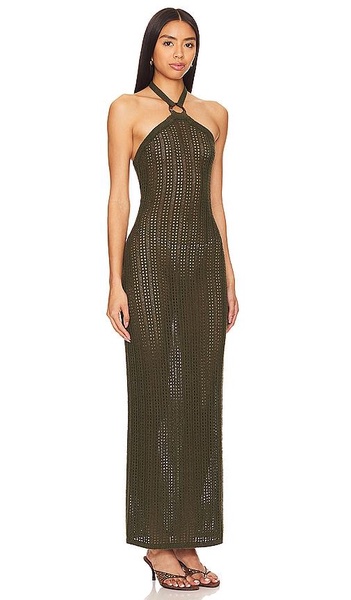 x REVOLVE Thea Mesh Maxi Dress