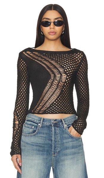 Knitted Asymmetric Top