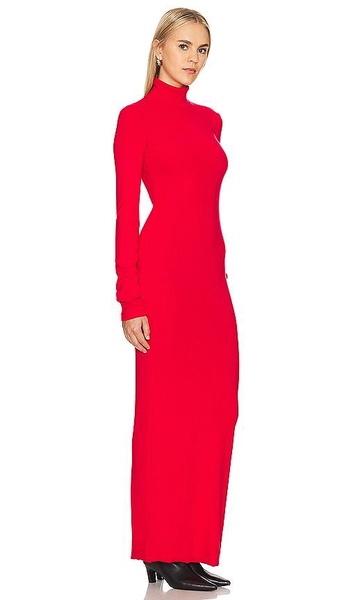 The Verona Turtleneck Maxi Dress