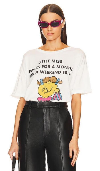 CAMISETA TAMAÑO GRANDE LITTLE MISS WEEKEND TRIP