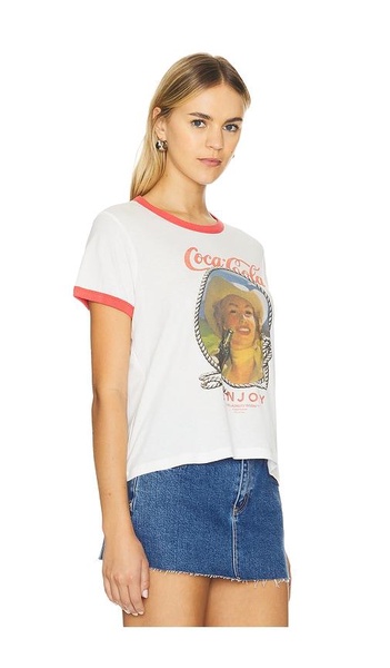 Coca Cola Cowgirl Perfect Ringer Tee