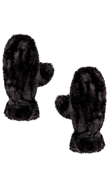 Coco Faux Fur Mittens