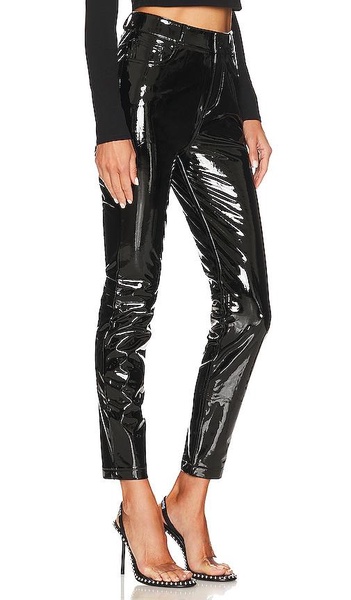 Faux Patent Leather Pant