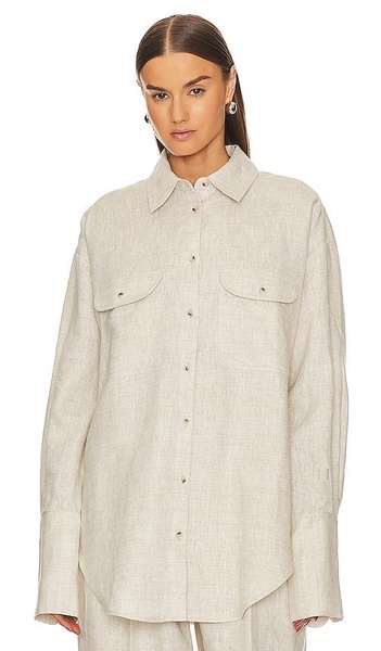 Linen Button Down Shirt