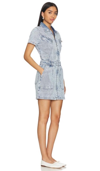 Brix Mini Denim Dress