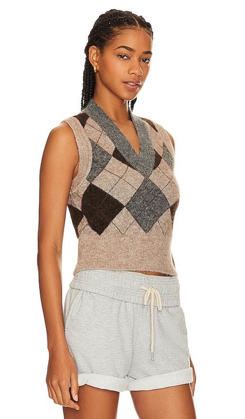 Argyle Vest