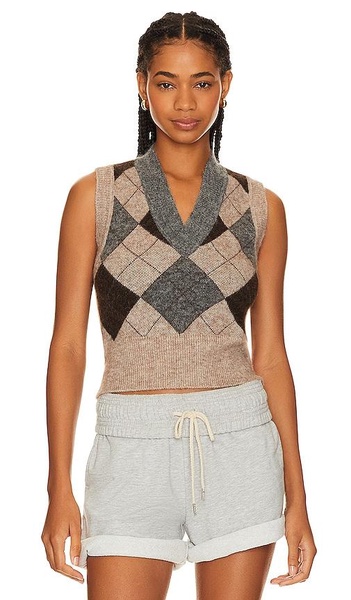 Argyle Vest