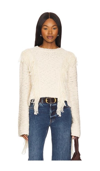 Ibone Fringe Sweater