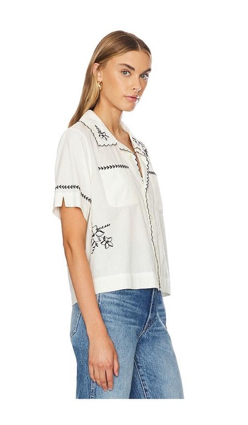 The Bowling Shirt With Hanky Embroidery