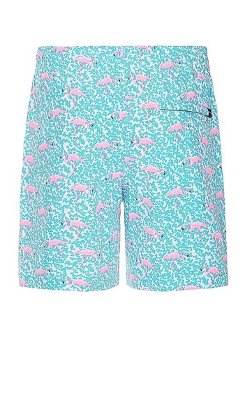 The Domingos Are For Flamingos 7" Swim Short