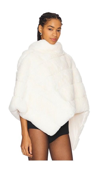 x REVOLVE Faux Fur Wrap