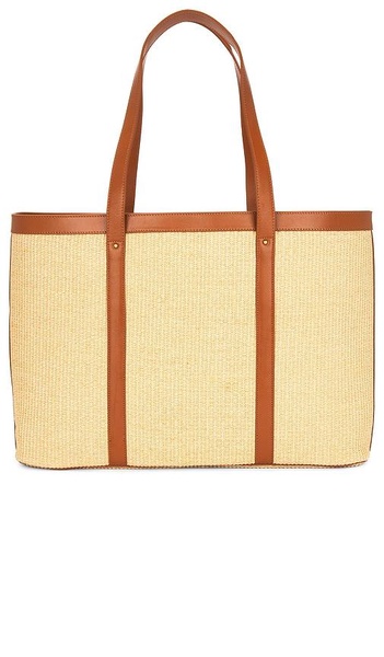 x REVOLVE The Udine Raffia Tote