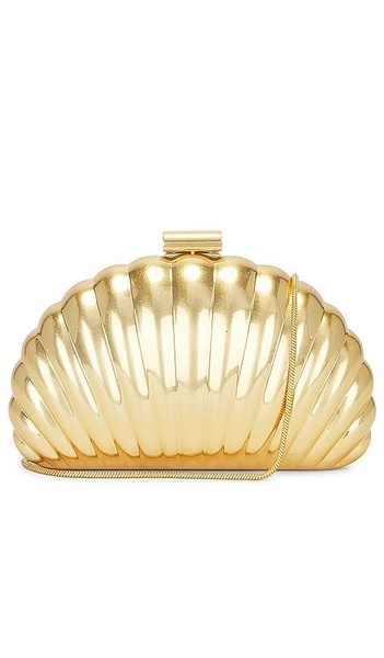 Monet Shell Clutch