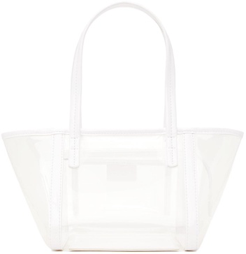 White Bar Tote