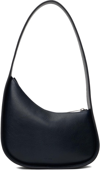 Navy Half Moon Bag