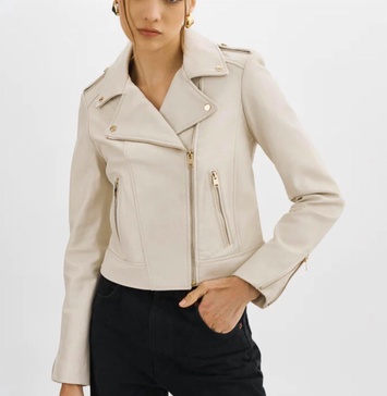 donna jacket in bone