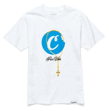 men's por vida t-shirt in white